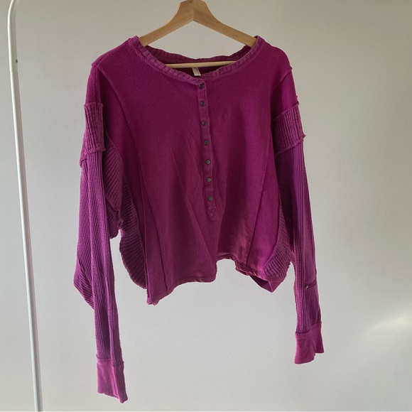 FP movement button up pull over - Picture 2 of 5